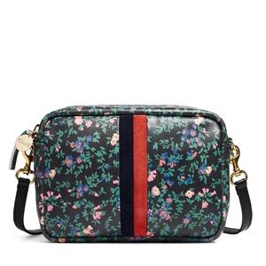 Clare V Floral Midi Sac Crossbody